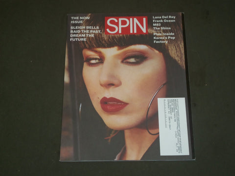 2012 MAR/APR SPIN MAGAZINE - LANA DEL RAY COVER - GREAT PHOTOS - B 2114