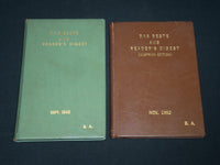 1948-1952 DAS BESTE AUS READER'S DIGEST MAGAZINE LOT OF 2 - HARD BOUND - KD 6403