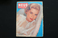 1957 FEBRUARY 2 NEUE ILLUSTRIERT MAGAZINE - GRACE KELLY COVER - E 25822