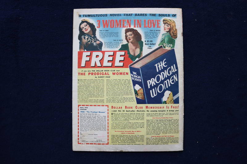 1943 OCTOBER CLICK MAGAZINE - WOMEN RAILROAD WORKERS COVER-BETTY GRABLE- E 23415