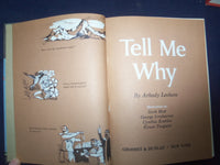 1973-1974 TELL MY WHY HARDCOVER BOOKS BY ARKADY LEOKUM - LOT OF 3 - KD 8184