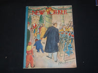 1957 DECEMBER 7 THE NEW YORKER MAGAZINE - ILLUSTRATED COVER - NY 645