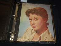 SUSAN HAYWARD 3 RING BINDER SCRAPBOOK - HOLLYWOOD - GREAT PHOTOS - 5A