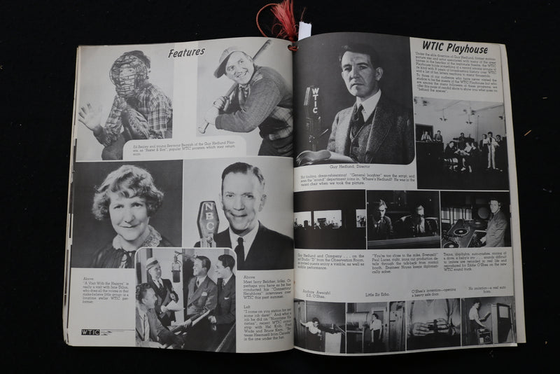 1939 WTIC HARTFORD, CT RADIO PERSONALITIES PROMO BOOK - SOFTCOVER - K 1871