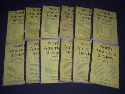 1931 NORTH AMERICAN REVIEW LOT OF 12 ISSUES - GREAT STORIES/ARTICLES - WR 913
