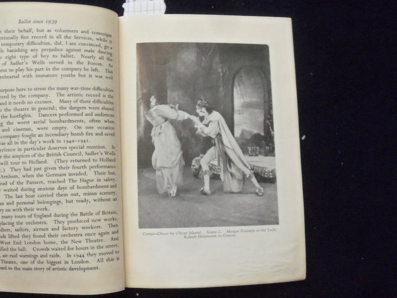 1948 BALLET SINCE 1939 SOFTCOVER BOOK BY ARNOLD L. HASKELL - J 9365