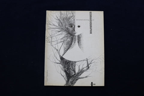 1960 JULY GEBRAUCHS GRAPHIK MAGAZINE - GERMAN/ENGLISH TEXT - E 11247