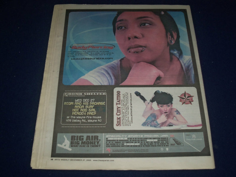 2001 DECEMBER 27-JANUARY 3 AQUARIAN WEEKLY NEWSPAPER - OVER AND OUT - J 1168