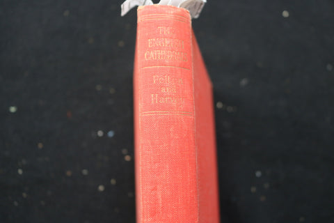 1950 THE ENGLISH CATHEDRALS HARDCOVER BOOK BY JOHN HARVEY - KD 9478