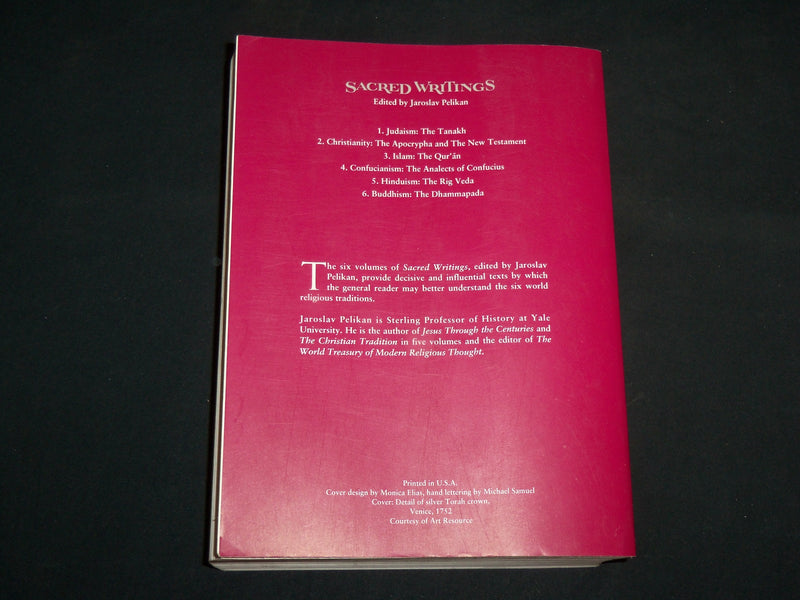 1992 SACRED WRITINGS JUDAISM THE TANAKH SOFTCOVER BOOK - KD 7161