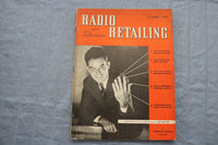 1939 OCT RADIO AND TELEVISION RETAILING MAGAZINE - OPTIMISM COVER - ST 1766F