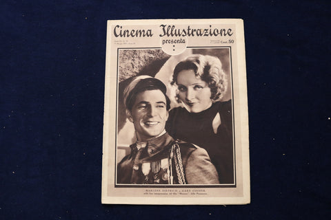 1931 MAY 13 CINEMA ILLUSTRAZIONE MAGAZINE - MARLENE DIETRICH COVER - E 23806