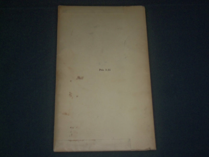 1939 KARTA OVER STOCKHOLMS-TRACKTEN FOLD-OUT MAP - SWEDEN - J 3966