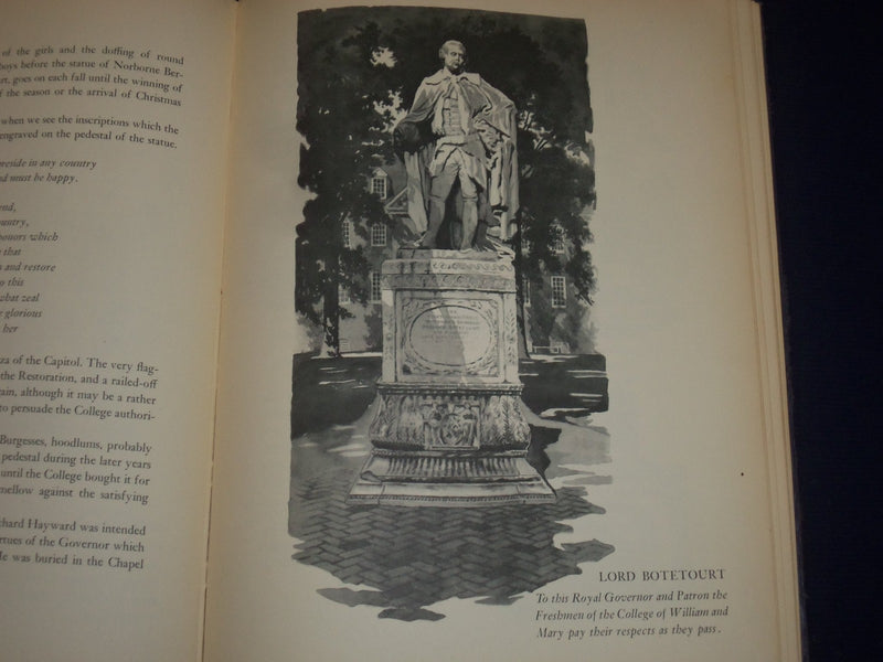 1940 WILLIAMSBURG TODAY & YESTERDAY BOOK BY GRACE NORTON ROSE - KD 2958