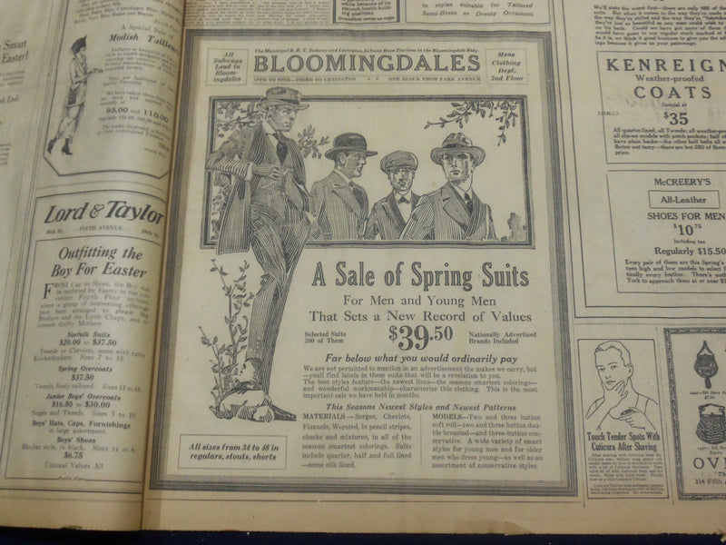 1920 APRIL 3 NEW YORK TIMES - WOMEN DEMAND IRISH FREEDOM - NT 8279