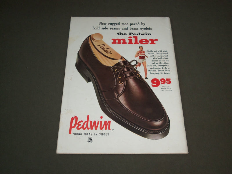 1956 FEBRUARY 13 SPORTS ILLUSTRATED MAGAZINE - RELAY RUNNERS - SP 8774