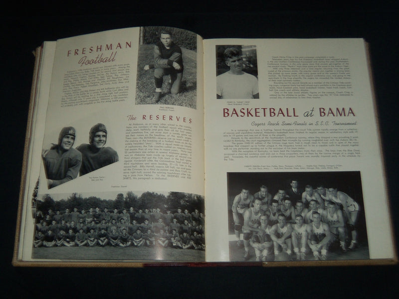 1941 COROLLA UNIVERSITY OF ALABAMA YEARBOOK - TUSCALOOSA AL - YB 1690