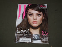 2014 AUGUST W MAGAZINE - MILA KUNIS COVER - B 3496