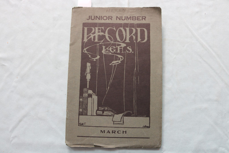 1914-1923 LOUISVILLE GIRLS HIGH SCHOOL YEARBOOKS - LOT OF 5 - K 3330