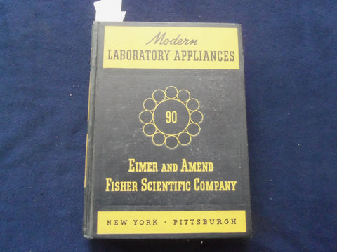1942 ELMER AND AMEND FISHER SCIENTIFIC COMPANY HARDCOVER CATALOG - R 98A