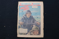 1945 MARCH 18 PICTORIAL REVIEW MAGAZINE - FIGHTING YANKS! COVER - E 26354