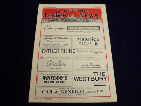 1963 MARCH 2 ILLUSTRATED LONDON NEWS MAGAZINE - QUEEN ELIZABETH - E 8097