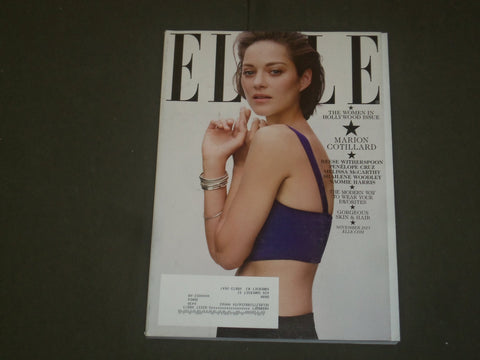 2013 NOVEMBER ELLE MAGAZINE - MARION COTILLARD COVER - B 1912
