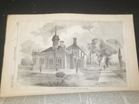 1861 SEPTEMBER THE BUILDER ARCHITECT MAGAZINE - 4 ISSUES ILLUSTRATIONS - ST 416N