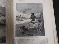 1887 ST. NICHOLAS MONTHLY MAGAZINE LOT OF 11 ISSUES - NICE ILLUS. & ADS - WR 936