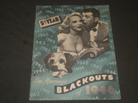 1946 KEN MURRAY'S BLACKOUTS PROGRAM - GREAT PHOTOS - BOB HOPE - J 2166