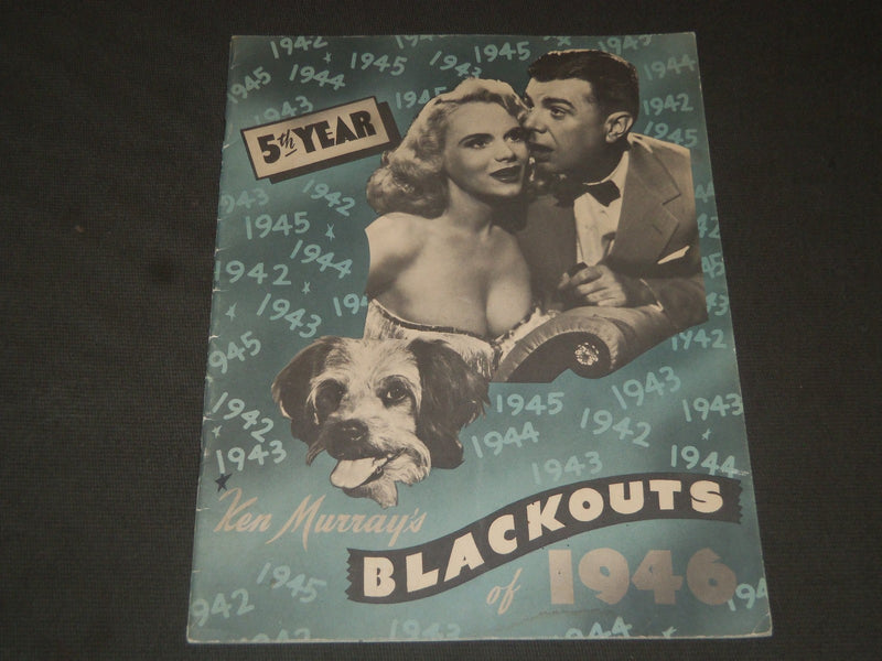 1946 KEN MURRAY'S BLACKOUTS PROGRAM - GREAT PHOTOS - BOB HOPE - J 2166