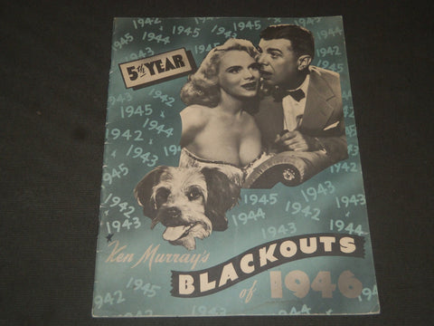 1946 KEN MURRAY'S BLACKOUTS PROGRAM - GREAT PHOTOS - BOB HOPE - J 2166