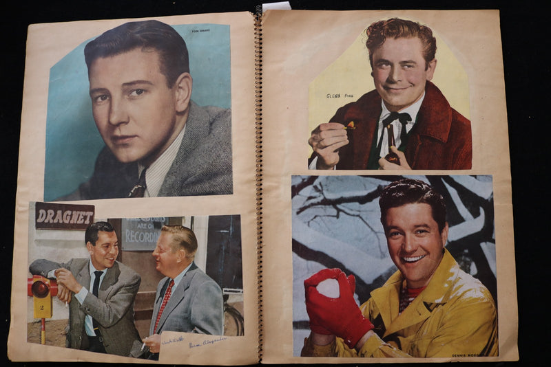 1940'S-1950'S MOVIE STARS SCRAPBOOK - GENE AUTRY - GINGER ROGERS - E 24881