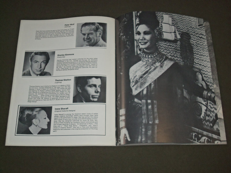RODGER'S & HAMMERSTEIN'S THE KING AND I PROGRAM - YUL BRYNNER - J 2233