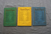 1934 READER'S DIGEST MAGAZINE - LOT OF 12 - COMPLETE YEAR - O 3341