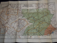 1897 ADJUTANT GENERAL OF PENNSYLVANIA REPORT HARDCOVER BOOK - MAP - KD 703A