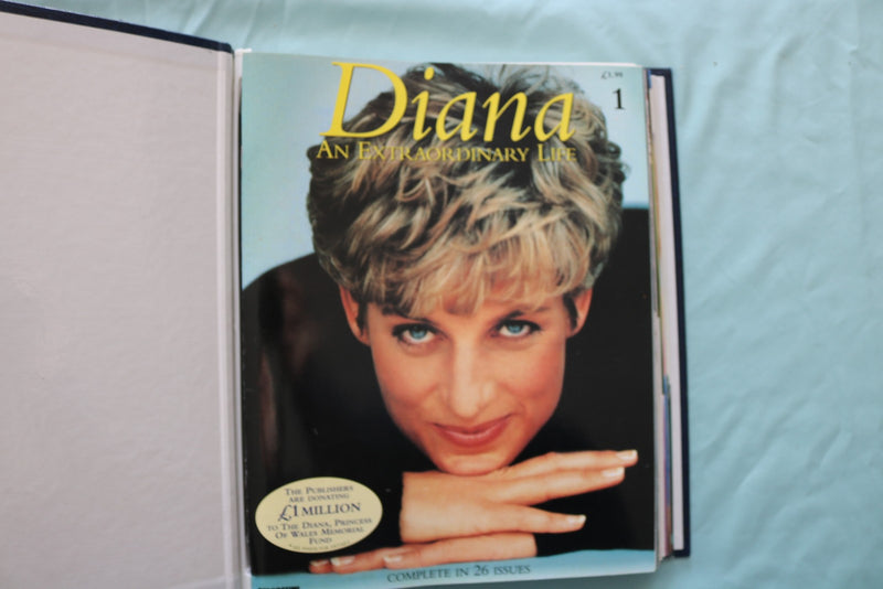 1997-1998 DIANA AN EXTRAORDINARY LIFE MAGAZINE ALBUM - ISSUE #S 1-13 - KD 9624