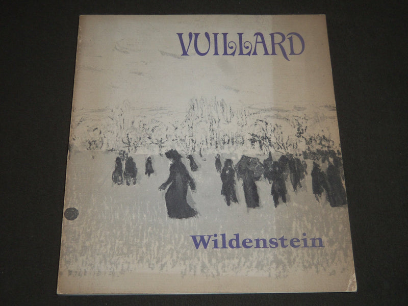 1964 EDOUARD VUILLARD LOAN EXHIBITION SOFTCOVER BOOK - WILDENSTEIN - J 2279