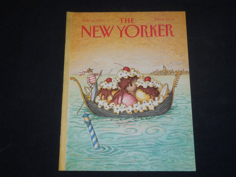 1990 JULY 16 THE NEW YORKER MAGAZINE - ILLUSTRATED COVER - NY 1441