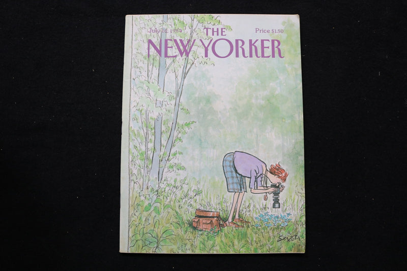 1984 JULY 16 NEW YORKER MAGAZINE - GREAT ILLUSTRATED COVER - NY 3156