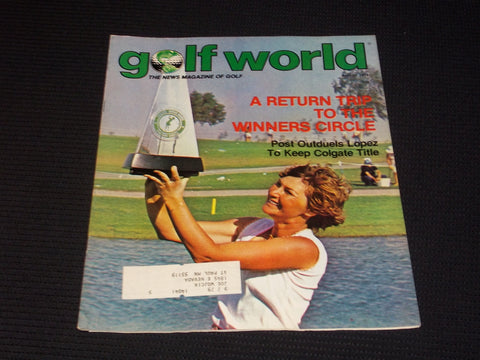 1979 APRIL 13 GOLF WORLD MAGAZINE - FUZZY ZOELLER FRONT COVER - E 6629