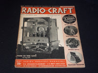 1939 MAY RADIO-CRAFT MAGAZINE VERY NICE COVERS & ADS - E 390