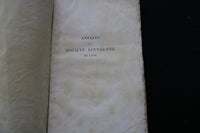1856 ANNALES DE LA SOCIETE LINNEENNE DE LYON SOFTCOVER BOOK - FRENCH - K 1863