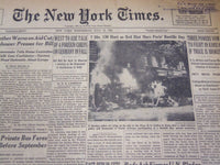 1953 JULY 15 NEW YORK TIMES - RED RIOT MARS PARIS' BASTILLE DAY - NT 4684