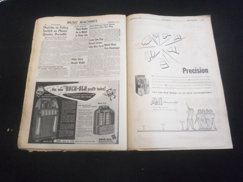 1951 DECEMBER 29 THE BILLBOARD NEWSPAPER - ARTICLES, PHOTOS & ADS - NP 5721
