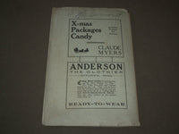 1909 DEC ARGUS OTTUMWA IOWA HIGH SCHOOL MAGAZINE - YB 1352