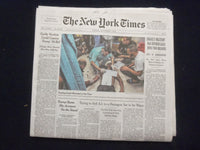 2023 NOVEMBER 7 NEW YORK TIMES-ISRAEL'S MILITARY HAS DIVIDED GAZA INTO 2 REGIONS