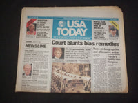 1995 JUNE 13 USA TODAY NEWSPAPER - COURT BLUNTS BIAS REMEDIES - NP 7799