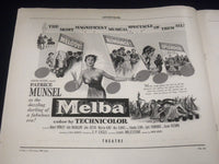 1953 MELBA MUSICAL MOVIE PRESS BOOK STARRING PATRICE MUNSEL & ROBERT MORLEY- P 4