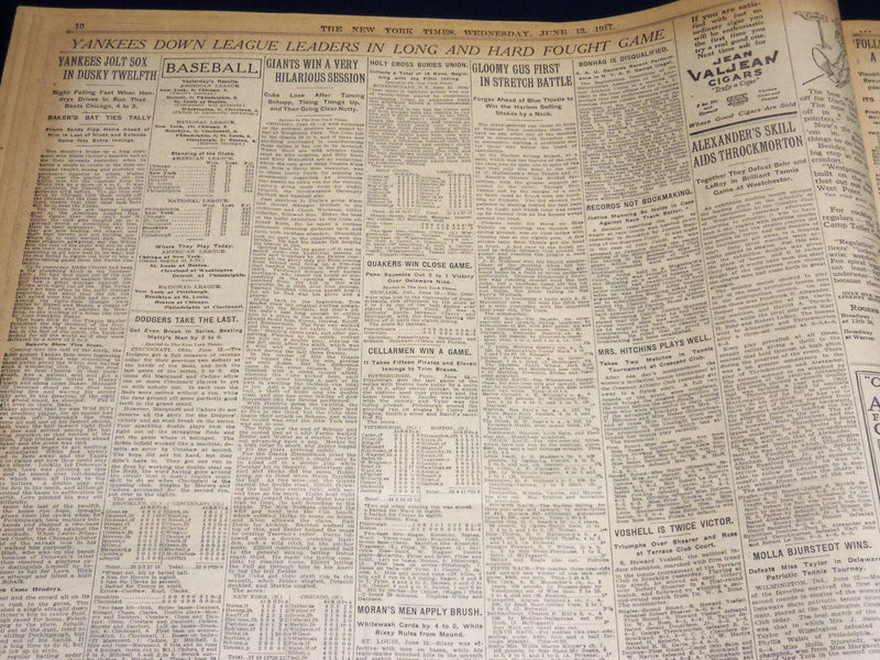1917 JUNE 13 NEW YORK TIMES - CONSTANTINE GIVES UP GREEK THRONE - NT 7794